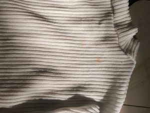 H&amp;M White Crop Top