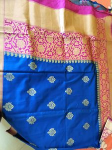 New Saree With Blouse 34-38 Size