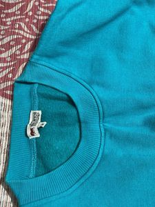 unisex Teal Sweatshirt