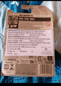 Hot Wheels McLaren F1