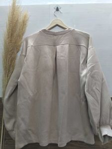 Loose Fit Beige Top