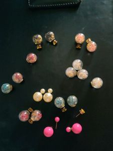 Stud Earing For Girls 10 Pair
