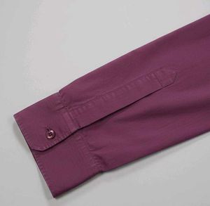 Elegant Purple Button-Down Shirt