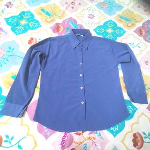 Elegant Blue Shirt for Women