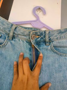 Cuffed Hem Jeans