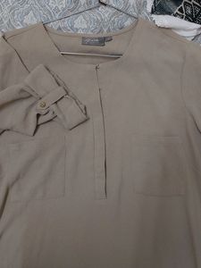 Beige Tunic Dress