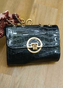 Chic Black Shoulder Bag