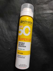 Garnier Spf 50 + Invisible Air Mist Sunscreen