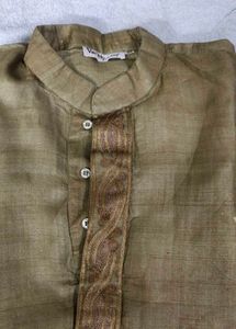 Men's Ethnic Kurta Set with Vest