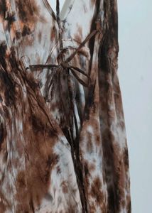 Tie-dye Halter Sundress