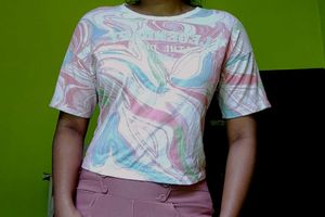 Colorful Oversized Boxy Top by Max – Vibrant Print