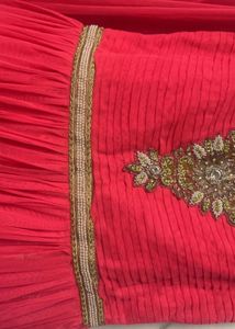 Hot Pink Indian Anarkali Dress