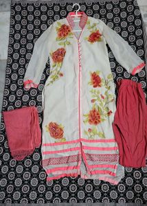 Embroidered Kurta Set