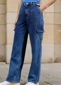 Cargo Fit Jeans For Women