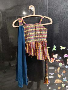 Cute Ethnic Girls Clothing Set
