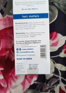 Man Matter Minoxidil Topical Solution