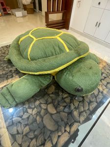 Big Furry Tortoise Soft Toy