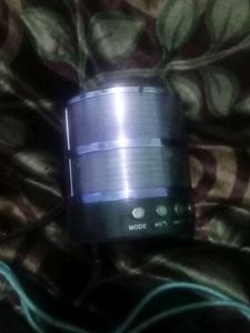 Mini Blue Speaker