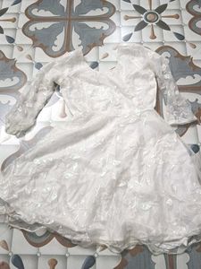 Short Frock With Full Sleeves