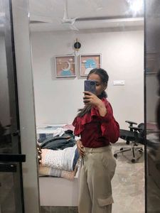 Red Colour Top