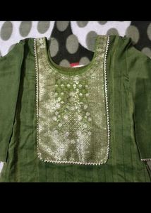 Kahi kameez plazzo Suit Set