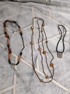 Beaded Necklace Trio