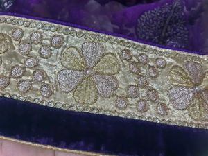 Purple Bollywood Style Saree