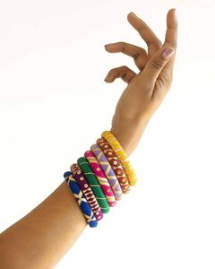 Colorful Handmade Bangles Set