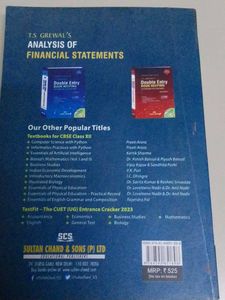 T.S. Grewal&#39;s Analysis - 2023 Ed.