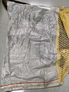 Beautiful Heavy Work Saree New With Blouse Piece