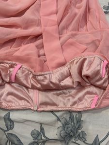 Pink Strapless Dress