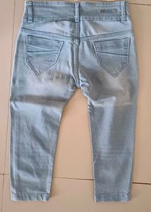 Distressed Denim Jeans