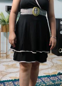 Halter Neck Black Dress