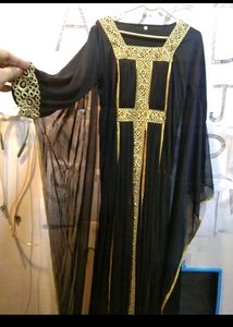 Fits M-L Size Arabic Style Kaftan Double Layered