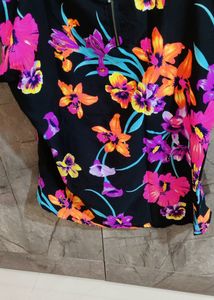 Amazing Flowery Print Top For Sale
