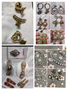 Earrings/ Clutches/Clips