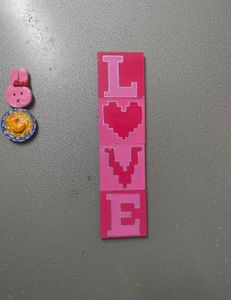 LOVE 🩷 Wall Decor Magnet Set