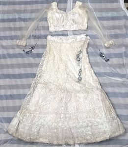 White Fancy Lehnga