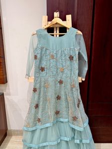 Pretty Embroidered Ethnic Gown