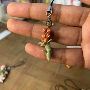 set of 3 Clay Charms