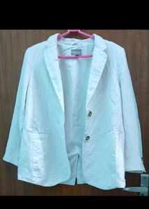 H&amp;M White Blazer