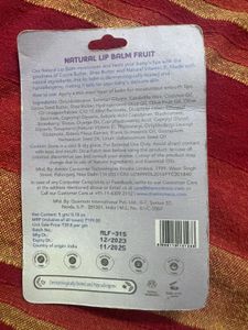 The Moms Co. Fruit Lip Balm
