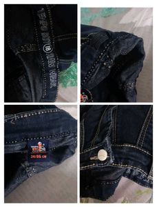 Boys embellished denim jeans