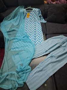 Stylish Kurta Set L Size cotton