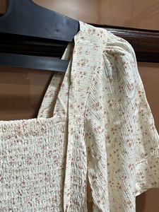 Floral Smocked Top