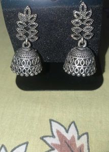 Earrings Silver Jhumki