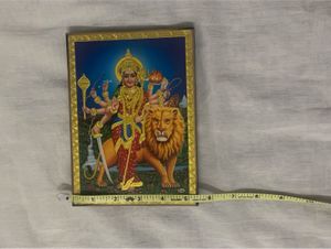 Maa Durgaa Wooden Photo Frame