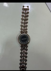 New Gucci Metallic Watch With Studs