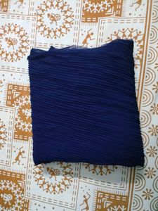 Blue Crinkle Dupatta