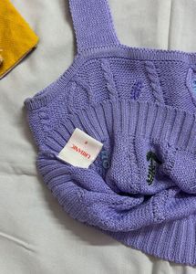 Lavender Knit Tank🍇